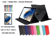 Rotate PU Leather Cover Case for Samsung Galaxy Tab A 8 10.5" [2021] X200/X205