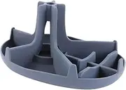 Folpus Cup Drying Rack, Mug Organizer,Versatile,Cup Dryer Holder, Silicone Tumbler Drainer Stand for Dispensers Bottles Mugs, Gray