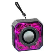 Transparent Mecha Bluetooth Speaker RGB Pickup Outdoor Portable Home Small1449