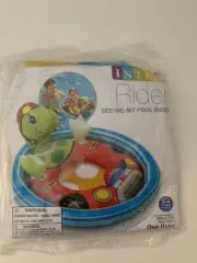 Intex Inflatable See Me Sit Pool Ride for Age 3-4