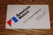 1971 AMC American Motors Owners Operators Manual 71 Javelin AMX Ambassador