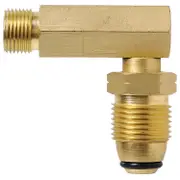 Companion POL to Right Angle 3/8'' LH Adaptor