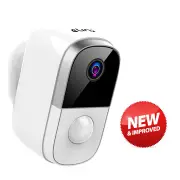 Elinz Wireless IP Camera 1080P WiFi Security CCTV Wire-Free Battery Waterproof Smart