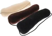 WOONEKY 3pcs Donut Hair Bun Makers Lazy Hair Curler Tools for Updo Hairstyles for Travel Sports and Daily Use for Women