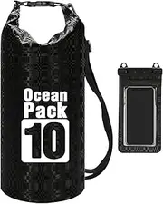 [Vgvgaj] Waterproof Bag | Waterproof Pouch,Roll Top Lightweight Storage Backpack for Camping Commuting Shopping Outdoor