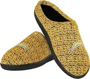FOCO NFL Mens Poly Knit Cup Sole Slipper