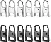 12 PCS Zipper Pull Heavy Duty, Zipper Pull Tab for Suitcase, Zipper Handle Mend