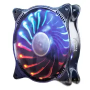Desktop Computer Cooling Fan RGB Rainbow Color Change 12cm