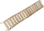 Parrot Swing Ladder for Birds Durable Bird Ladder Swing for Parrots Chicks for Training and Playtime