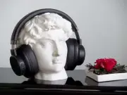 Michelangelo's David - Headphone Stand | 3d printed bust | Headphone head holder