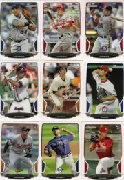 2013 Bowman Baseball Complete Regular and Prospect Sets 330 Cards Machado Correa