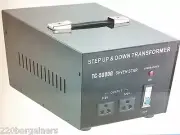 Best 5000 Watt 110 to 220 Volt Voltage Converter Transformer 220v to 110v 5000W