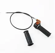 1 Set Twist Throttle Accelerator 3 Stage Grip + 80cm Cable For 2 Stroke 47cc 49cc Mini Moto Dirt Bike Four Pockets Bike