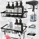 Shower Caddy 7 Pack Adhesive Shelf Organizers for Bathroom Kitchen
