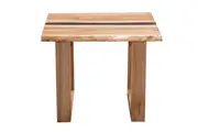 MD Pessac Solid Timber Lamp Table