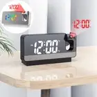 Smart Alarm Clock Digital Projector LCD Display Temperature Time Projection**
