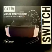 Orzly Black Virtual Reality Headset For Nintendo Switch & Switch OLED Brand New