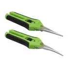 2 X Garden Clipper Pruning Shears Pruners Secateurs Plant Scissors Cutter J