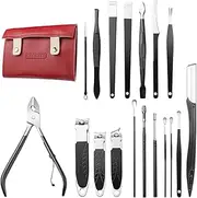 Manicure Set - Portable Nail Clipper Kits - Professional Toenail Clippers Set, Manicure and Pedicure Kit for Men Women Family Friends