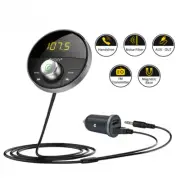 AUX Bluetooth Car Adapter FM Transmitter Modulator Handsfree Kit Music BT 5.0