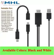 MHL Micro USB 5-pin 11 pin to HDMI 1080P HD Media TV HDTV Cable Adapter Cord AU