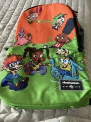 Space Junk 18.5 in Nickelodeon Slime Surfers Backpack Adjustable New With Tags