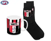 AFL St Kilda Saints Heritage Mug & Sock Pack