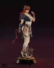 Kasumi (1) Unpainted 1/6 resin model kit and base abe