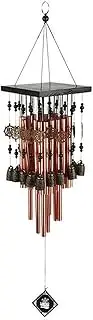 Outdoor Indoor Metal Tube Wind Chime with Copper Bell Large Windchimes for Patio Garden Terrace