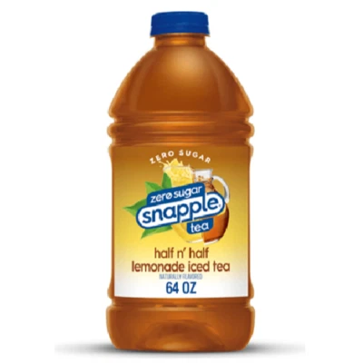 Snapple Zero Sugar Half & Half Lemonade Iced Tea 64 oz