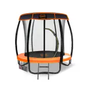 Kahuna Trampoline 8 Ft With Roof Cover- Orange