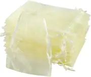 120 Pieces Sheer Drawstring Organza Bags, 4X6 Inches Small Gifts Jewelry Candy M