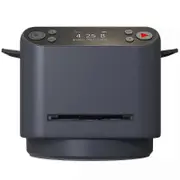 "2-in-1 Automatic Card Shuffler & Dealer Machine 360 Rotating 2 Decks Portable Silent Card Shuffler for Texas Hold'em"