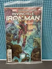 Invincible Iron Man #1 Moore Variant Marvel Collector Corps VF 2015
