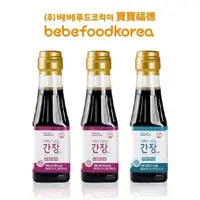 在飛比找PChome24h購物優惠-韓國 bebefood寶寶福德 寶寶低鈉醬油 3入組 (煮湯