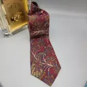 Zylos Tie Paisley Solid 100% Silk Made in USA George Machado NEW Dillards
