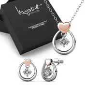 Boxed Felina Love Set Embellished with SWAROVSKI® Crystals