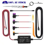 Universal Hard Wire Fuse Box Kit Car Recorder Dash Cam Mini USB Hard Wire 3.2M