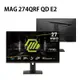 米特3C數位–MSI微星 MAG 274QRF QD E2 IPS/2K/180Hz/1ms/WQHD 27吋 電競螢幕