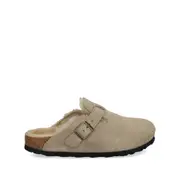 [Birkenstock] Birkenstock Boston Shearling Mules 44 IT NEUTRALS