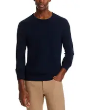 The Men's Store at Bloomingdale's Cotton Cashmere Crewneck Sweater - Exclusive