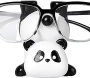 [Generic] Cute Glasses Holder | Cute Panda Eyeglass Holder Display Stand,Decorative Eyeglasses Organizer Display Rack for Desk, Nightstand, Bedside Table