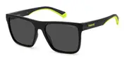 Polaroid PLD 2128/S Polarized PGC/M9 Men's Sunglasses Black Size 55