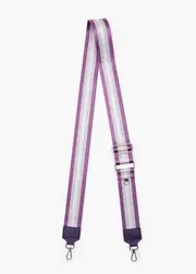 [Taking Shape] Taking Shape Adjustable Bag Strap in Purple / Silver - Women's Accessories Purple / Silver