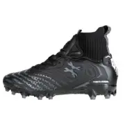 HK Army LT Diggerz X1 - Low Top Cleats - Black / Grey - Size 8