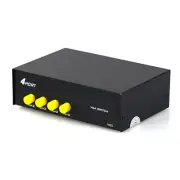 VGA Manual Switching Box 4 In Out Monitors Sharing Box For LCD PC Monitors