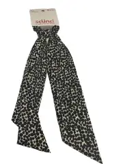 Scunci Scrunchie Scarf Leopard Print Silky Soft 12494