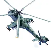 1/72 Scale Russian Army Mi-24V Helicopter Aircraft Model Alloy Model Diecast Plane Model for Collection
