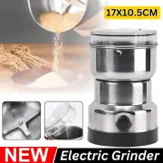220V Electric Coffee Grinder Grinding Milling Bean Nut Spice Seeds Matte Blender