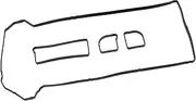 REPAIROCK Valve Cover Gasket Set VS50639R1 1S7Z-6584-BA for Ford Focus 2.0L 2005-2011 for Ranger 2.3L 2004-2011 for Lincoln MKZ 2.5L 2011-2012 Auto Replacement Parts